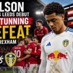 Illustration of Wilson Makes Leeds Debut in Stunning Defeat by Wrexham