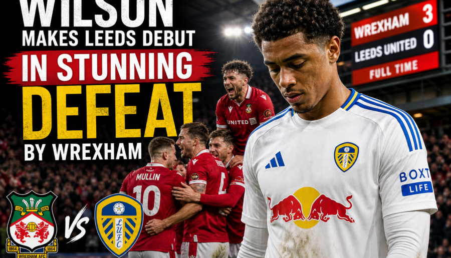 Wilson Makes Leeds Debut in Stunning Defeat by Wrexham