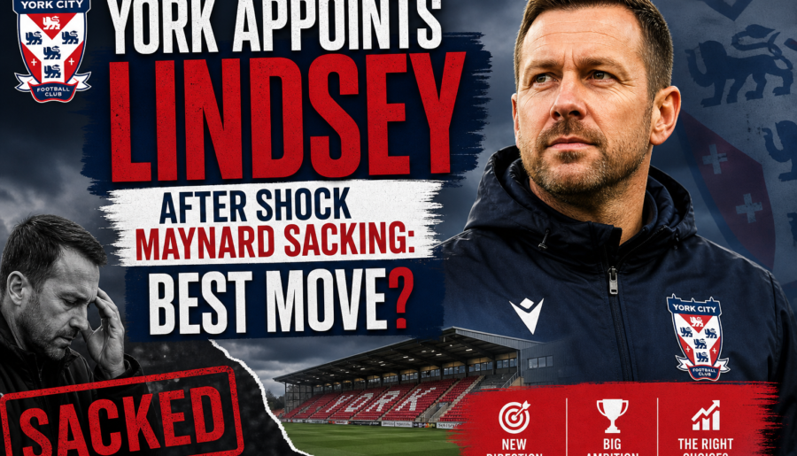 York Appoints Lindsey After Shock Maynard Sacking: Best Move?
