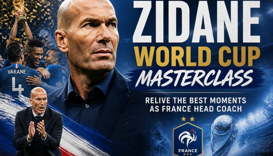 Zidane World Cup Masterclass: Relive the Best Moments as France Head Coach