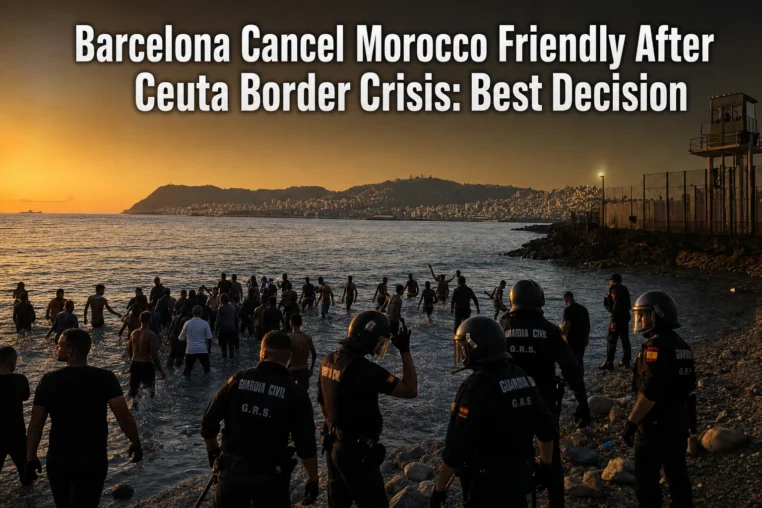 Barcelona Cancel Morocco Friendly After Ceuta Border Crisis: Best Decision