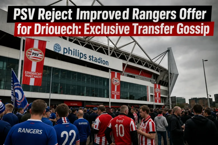 PSV Reject Improved Rangers Offer for Driouech: Exclusive Transfer Gossip