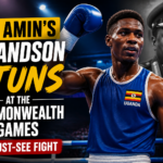 Illustration of Idi Amin’s Grandson Stuns at Commonwealth Games: A Must-See Fight